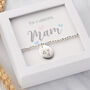 Personalised Bracelet For Mam With Birthstone, thumbnail 1 of 6