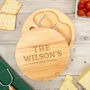 Personalised Couples Christmas Cheese Board Set, thumbnail 4 of 6