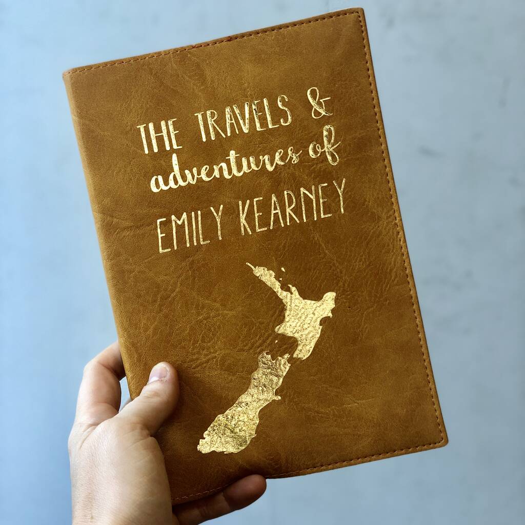 personalised travel journals