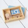 Personalised Wooden Vintage Board Four In One Game Set, thumbnail 1 of 3