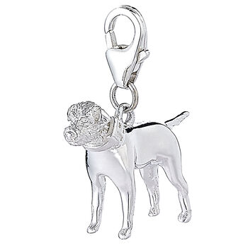 Border Terrier Charm Sterling Silver, 3 of 8