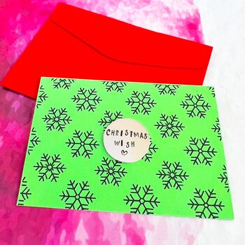 Christmas Wish Pocket Token Keepsake, 3 of 4