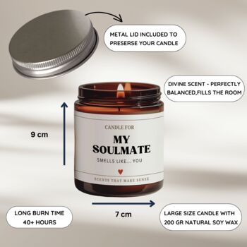 Gifts For Her My Soulmate Pamper Box, 12 of 12