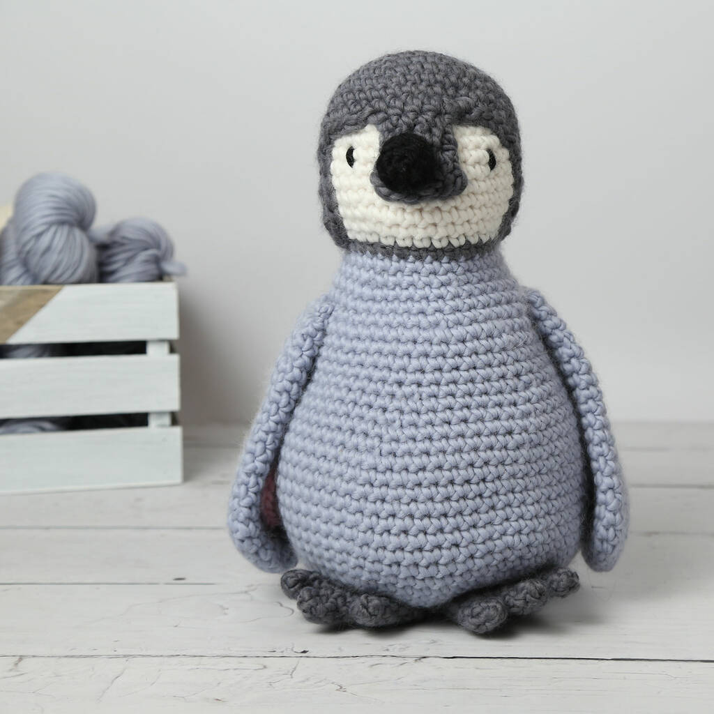 Giant Mr Penguin Crochet Kit, 1 of 8