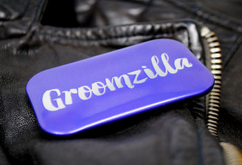 Groomzilla Stag Do Party Badge, 8 of 8