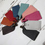 Personalised Foiled Leather Luggage Tag, thumbnail 4 of 7