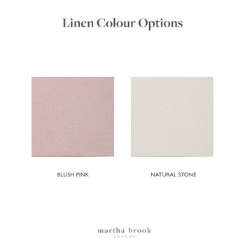 Personalised Luxury Linen Photo Album, 3 of 7
