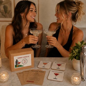 Personalised Cocktail Glass Engraved With Age, 4 of 9