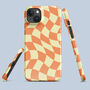 Crazy Check Multiple Colour Options Snap Phone Case For iPhone And Samsung, thumbnail 4 of 11