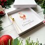 Handmade Scandi Santa Christmas Card For Him, thumbnail 2 of 6