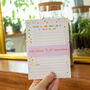 'Things to get done today' Motivational A6 Notepad, thumbnail 1 of 11
