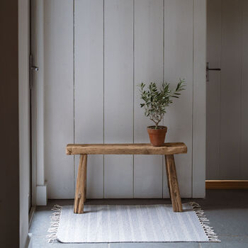 Sustainable Area Cotton Rug, 6 of 11