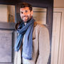 Personalised From The Bump Men's Scarf, thumbnail 1 of 6