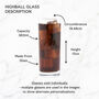 Tequila Sunrise Highball Glass Drinking Gift For Women Her, thumbnail 4 of 4