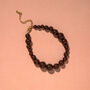 Chocolate Bead Bubble Bracelet, thumbnail 1 of 2