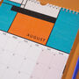 2024 Calendar | Mondrian Inspired | A4, thumbnail 7 of 10
