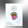Don't Forget To Fill Your Own Cup, Mental Health Awareness, Self Care, Flower Enamel Pin, thumbnail 5 of 9