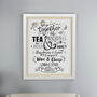 Personalised We Go Together White Poster Frame, thumbnail 1 of 3