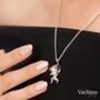 Khen Khrok Khen Phu Khao Gold Vermeil, Sterling Silver Necklace, thumbnail 6 of 12