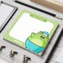 Cute Frog Sticky Notes, thumbnail 2 of 6