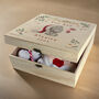 Personalised Winter Christmas Eve Tiny Tatty Teddy Larg, thumbnail 4 of 5