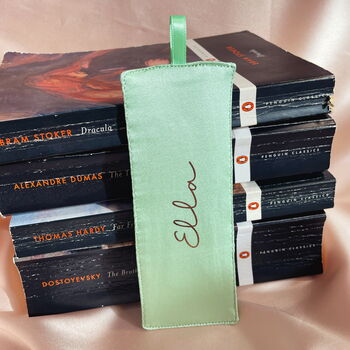 Personalised Silk Bookmark, 11 of 12