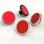 Red Shade Cupboard Drawer Door Cabinet Knobs Handles, thumbnail 1 of 12