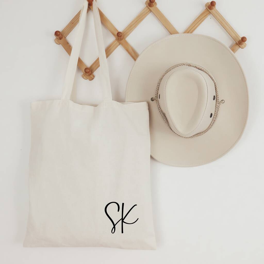 Personalised Initial Tote Bag, 1 of 2