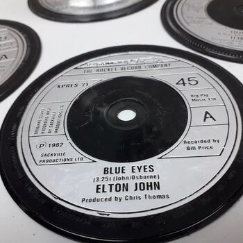 Elton John Vinyl Record Coasters, 2 of 5