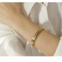 Monaco D'or Gold Ombré Vintage Pavé Row Gift Bangle, thumbnail 2 of 4