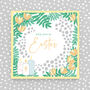 With Love At Easter Card Palm Leaf Design, thumbnail 1 of 3