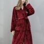 Personalised Embroidered Robe Dressing Gown, thumbnail 3 of 4