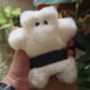 Teddy Bear Shaped Sheepskin Handwarmer, thumbnail 3 of 5