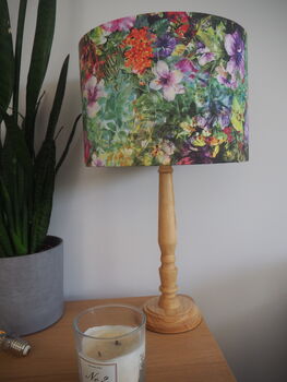 Country Floral Garden Lampshade, 3 of 7