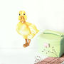 Wee Duckling Wall Sticker, thumbnail 1 of 2