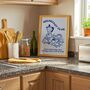 Breakfast Club Art Print Poster, Kitchen Print, Dining Room Print, Foodie Fun, thumbnail 4 of 6