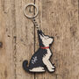 Yorkshire Terrier Key Ring Personalisation Available, thumbnail 1 of 4