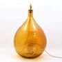 Large Recycled Glass Lamp | 62cm | Eight Colours, thumbnail 5 of 10
