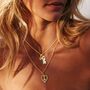 Love Rocks Sterling Silver / Gold Plated Birthstone Necklace, thumbnail 1 of 9