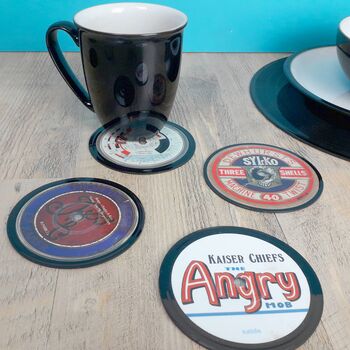 Kaiser Chief Real Vinyl Record Coasters, 9 of 9