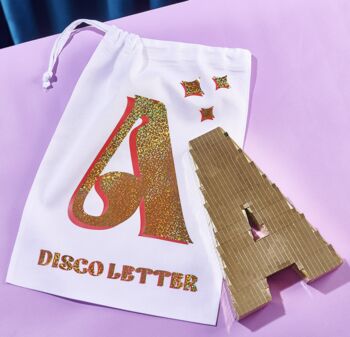 Make Your Own Mirror Disco Letter, 2 of 6