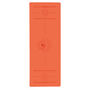 Leo Fire Sign Glowing Coral Yoga Mat, thumbnail 2 of 10