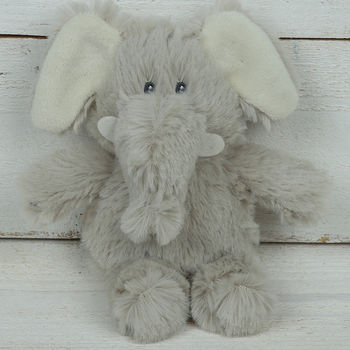 Elephant Mini Soft Toy, Suitable From Birth, Gift Boxed, 5 of 5