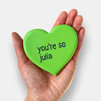 You're So Julia Heart Letterbox Cookie, 2 of 8