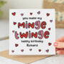 Personalised Birthday Card 'Make My Minge Twinge', thumbnail 1 of 2