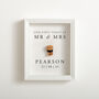 Personalised Mr And Mrs First Toast Wedding Gift, thumbnail 1 of 4