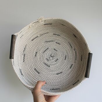 Mono Patterned Rope Tray, 2 of 5