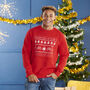 Men's Christmas Cycling Jumper, thumbnail 1 of 3