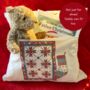 Personalised Christmas Elf Bedtime Reading Cushion, thumbnail 3 of 12