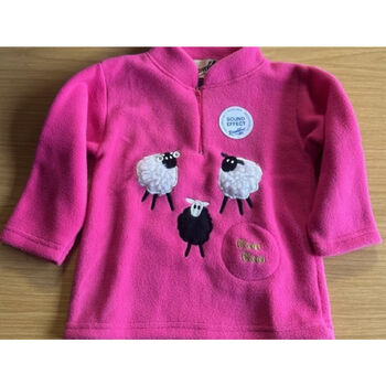 Sheep Trio Embroidered Fleece With Sound Effect, 2 of 6